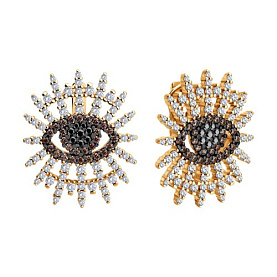 Серьги SOKOLOV - Серебро 925, Фианит (арт. 93022542)