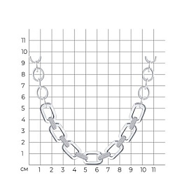 Колье SOKOLOV - Серебро 925, Фианит (арт. 94071267)