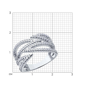 Кольцо SOKOLOV - Серебро 925, Фианит (арт. 94014170)