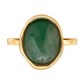 Кольцо SOKOLOV - Серебро 925, Жадеит (арт. 83010295)