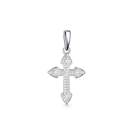 Подвеска Дар - Серебро 925, Фианит (арт. П-2508р00)