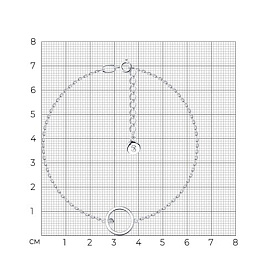 Браслет SOKOLOV - Серебро 925, Фианит (арт. 94050451)
