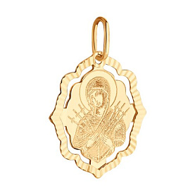 Подвеска Diamant - Золото 585 (арт. 51-132-02443-7)