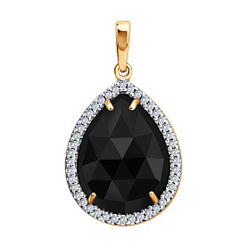 Подвеска SOKOLOV - Серебро 925, Агат (арт. 92030909)