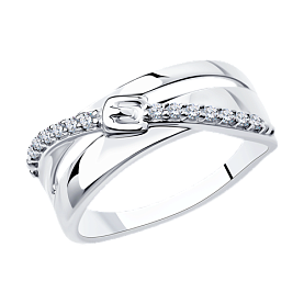 Кольцо Diamant - Серебро 925, Фианит (арт. 94-110-00802-1)