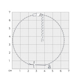 Браслет SOKOLOV - Серебро 925, Фианит (арт. 94050568)