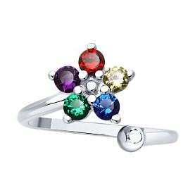 Кольцо Diamant - Серебро 925, Фианит (арт. 94-110-02141-1)