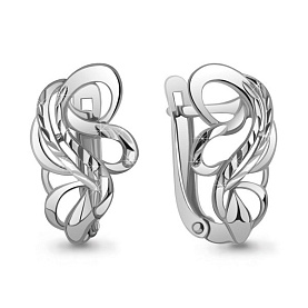 Серьги Аквамарин - Серебро 925 (арт. 33598.5)