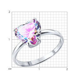Кольцо Diamant - Серебро 925, Фианит (арт. 94-110-01242-1)
