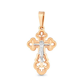 Подвеска Аквамарин - Золото 585 (арт. 12945.1)