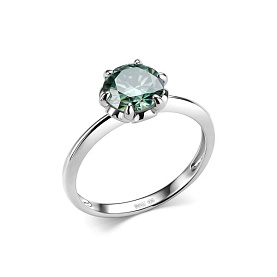 Кольцо Дар - Серебро 925, Муассанит (арт. К-5186рс16139)