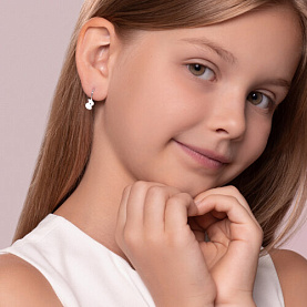 Серьги SOKOLOV - Серебро 925, Эмаль (арт. 94026046)