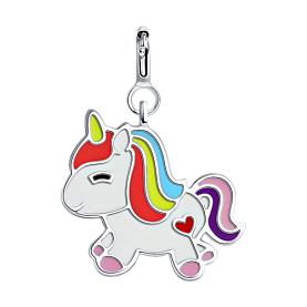 Подвеска Diamant - Серебро 925, Эмаль (арт. 94-130-01005-1)