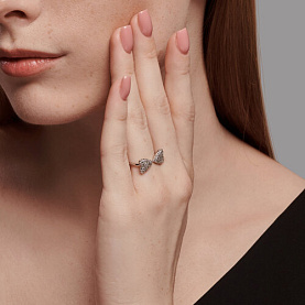 Кольцо SOKOLOV - Серебро 925, Фианит (арт. 94014056)