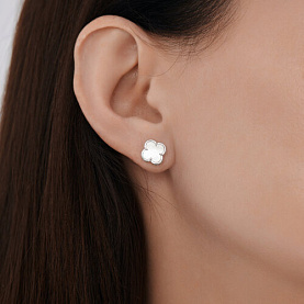 Серьги SOKOLOV - Серебро 925, Перламутр (арт. 83020443)