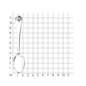 Ложка SOKOLOV - Серебро 925 (арт. 2301020011)