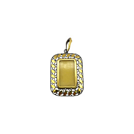 Подвеска Янтарная волна - Серебро 925, Янтарь (арт. 823324б)