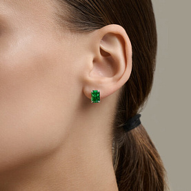 Серьги SOKOLOV - Серебро 925, Фианит (арт. 94027370)