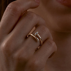 Кольцо Diamant - Серебро 925, Фианит (арт. 93-110-02060-1)