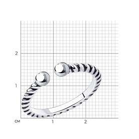 Кольцо SOKOLOV - Серебро 925 (арт. 95010185)