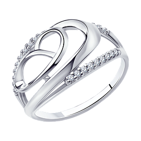 Кольцо Diamant - Серебро 925, Фианит (арт. 94-110-00697-1)