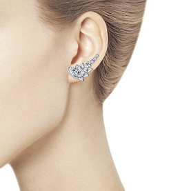 Серьги Diamant - Серебро 925, Фианит (арт. 94-120-00471-1)