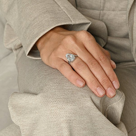 Кольцо Talant - Серебро 925, Фианит (арт. 20-72-0001-14089)