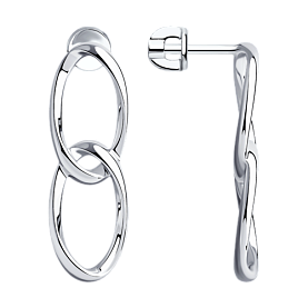 Серьги SOKOLOV - Серебро 925 (арт. 94024098)