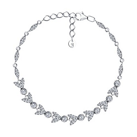Браслет SOKOLOV - Серебро 925, Фианит (арт. 94051237)