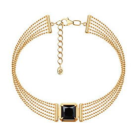 Браслет Diamant - Серебро 925, Оникс (арт. 93-350-02122-1)