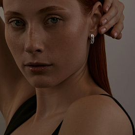 Серьги SOKOLOV - Серебро 925, Фианит (арт. 94023463)