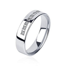 Кольцо Platinum Lab. - Платина 950, Бриллиант (арт. ПК-110-07)