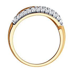 Кольцо SOKOLOV - Серебро 925, Фианит (арт. 93011182)