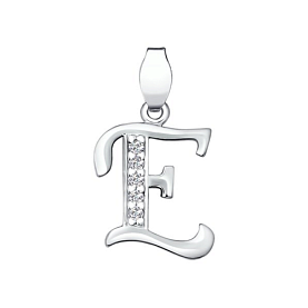 Подвеска SOKOLOV - Серебро 925, Фианит (арт. 94030452)