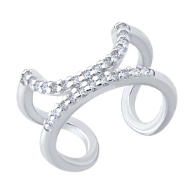 Кольцо SOKOLOV - Серебро 925, Фианит (арт. 94014454)