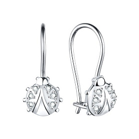 Серьги Talant - Серебро 925, Фианит (арт. 13-72-0001-24091)