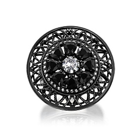 Кольцо Кабаровских - Серебро 925, Фианит (арт. 11-605-0189)