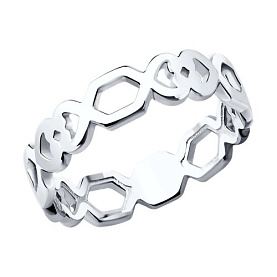 Кольцо SOKOLOV - Серебро 925 (арт. 94013700)