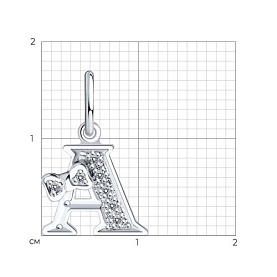 Подвеска SOKOLOV - Серебро 925, Фианит (арт. 94030471)