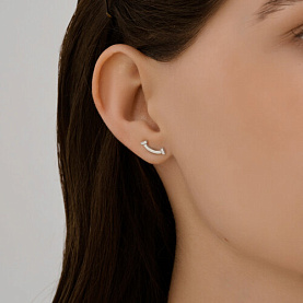 Серьги Diamant - Серебро 925 (арт. 94-122-02250-1)