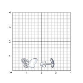 Серьги SOKOLOV - Серебро 925, Фианит (арт. 94022196)