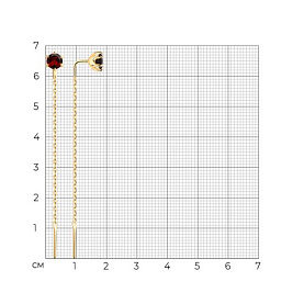 Серьги SOKOLOV - Серебро 925, Гранат (арт. 92022503)