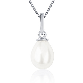 Подвеска Platinum Lab. - Платина 950, Жемчуг культивированный (арт. ПП-214-01)