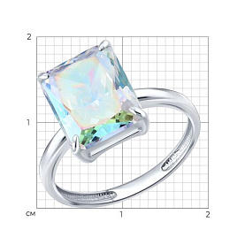 Кольцо Diamant - Серебро 925, Фианит (арт. 94-110-00082-2)