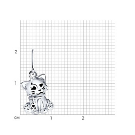Подвеска SOKOLOV - Серебро 925, Эмаль (арт. 94032930)