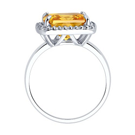 Кольцо SOKOLOV - Серебро 925, Фианит (арт. 94014221)