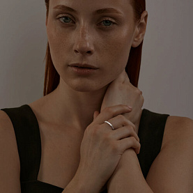 Кольцо SOKOLOV - Серебро 925, Фианит (арт. 94013836)