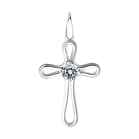 Подвеска Diamant - Серебро 925, Фианит (арт. 94-130-01320-1)