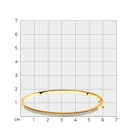 Браслет SOKOLOV - Серебро 925, Фианит (арт. 93050050)
