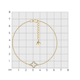 Браслет SOKOLOV - Серебро 925, Фианит (арт. 93050207)